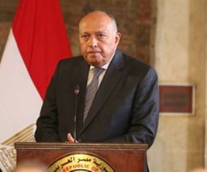 وزير الخارجية: جهود مصرية وعربية لإقامة دولة فلسطينية على حدود 1967