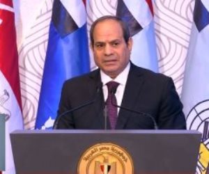 الرئيس السيسى: الكتلة اللى اتشكلت فى سيناء قبل 2005 كانت محتاجة عمل عسكرى