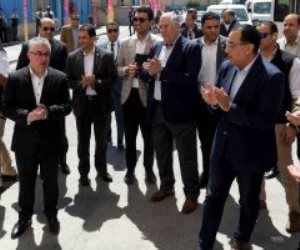رئيس الوزراء يشهد افتتاح خط الإنتاج الجديد بمصنع "جوشى ـ مصر" للفايبر جلاس