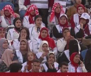 انطلاق احتفالية "كتف في كتف" باستاد القاهرة الدولى برعاية الرئيس السيسي