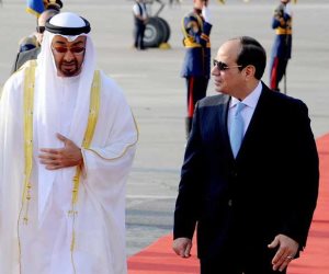 الرئيس السيسي يجرى اتصالا هاتفيا مع الشيخ محمد بن زايد رئيس الإمارات الشقيقة