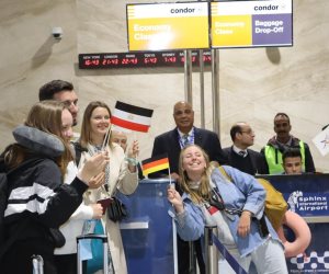 مطار سفنكس يستقبل أولى رحلات كوندور الألمانية