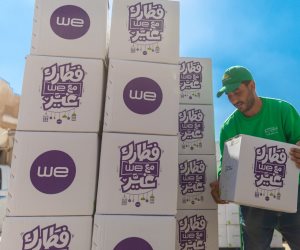 بنك الطعام المصري يتعاون مع المصرية للاتصالات WE لدعم 21 مائدة رحمن وتجهيز 200 ألف كرتونة مواد غذائية