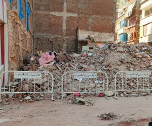 تشكيل لجنة هندسية لمعاينة انهيار عقار الورديان بالإسكندرية