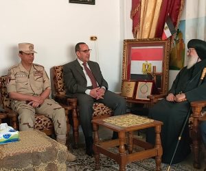رئيس جامعة العريش يهنئ أسقف سيناء الشمالية والأخوة الأقباط بعيد القيامة 