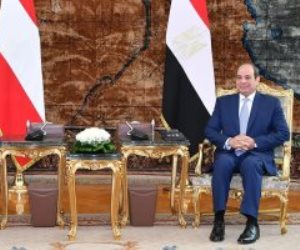 الرئيس السيسى ومستشار النمسا ناقشا أوضاع السودان وفلسطين وسد النهضة