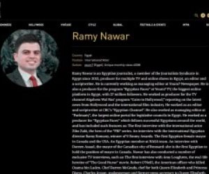 الموقع الرسمى لـ"جولدن جلوب" ينشر السيرة الذاتية للكاتب الصحفى رامى نوار