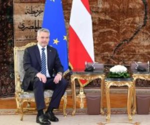 الرئيس السيسى يستقبل مستشار النمسا كارل نيهامر بقصر الاتحادية