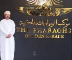وزير العمل بسلطنة عمان وقائد الجيش الهندي وزوجته يزورون متحف الحضارة