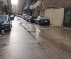 هطول أمطار على شوارع مدينة الأقصر للمرة الثالثة في يومين 