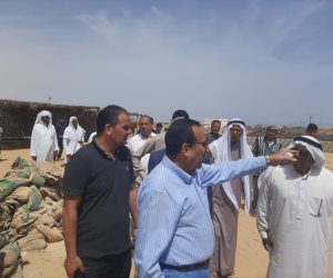 محافظ شمال سيناء بتفقد عددا من المشروعات التنموية بمركز ومدينة الشيخ زويد (صور)