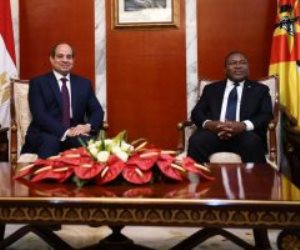 الرئيس السيسى: نتطلع لتحقيق نقلة نوعية فى مستوى العلاقات الثنائية مع موزمبيق