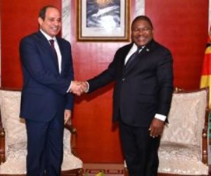 الرئيس السيسى يؤكد تقديم كل أوجه الدعم للأشقاء فى موزمبيق مدنيا وعسكريا