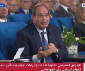 الرئيس السيسي : كنت متصور إن المصريين مش هيتحملوا ولكن اتحملوا