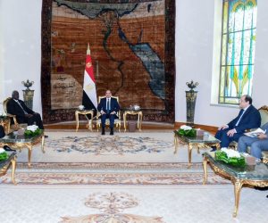 الرئيس السيسي يلتقي نائب رئيس مجلس السيادة السوداني 