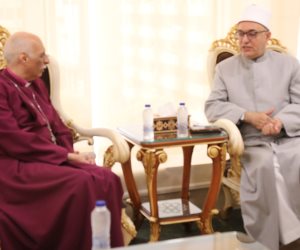 أمين “البحوث الإسلامية” يلتقي رئيس أساقفة إقليم الإسكندرية للكنيسة الأسقفية الأنجليكانية