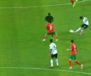 المغرب يحرز هدف التعادل أمام المنتخب الأولمبى فى الدقيقة 37