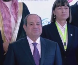 الرئيس السيسي يصل مقر انعقاد المؤتمر العالمى للسكان والصحة والتنمية