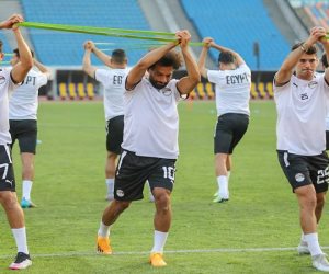 منتخب مصر يؤدى تدريبه الأخير استعدادا لمواجهة إثيوبيا غدا بتصفيات أفريقيا