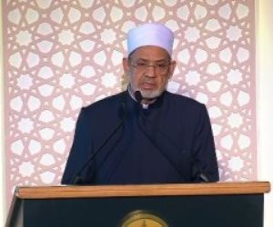 الإمام الأكبر أمام الرئيس السيسى: التاريخ لم يسجل مجتمعا خلا من الاختلاف