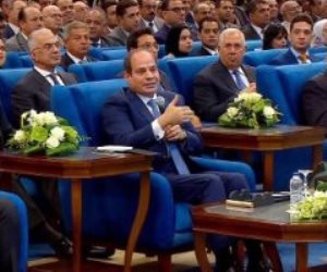 الرئيس السيسى يشهد جلسة التحول الرقمى وحوكمة قطاع التموين بمؤتمر "حكاية وطن"