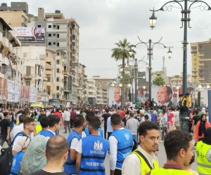 مسيرة حاشدة بكفر الشيخ وأسوان تأييدا ترشيح الرئيس السيسي بانتخابات الرئاسة