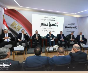 الحملة الرسمية للمرشح عبد الفتاح السيسي تستقبل وفدا من النقابة العامة للعاملين بالغزل والنسيج
