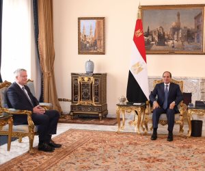 السيسي يستقبل ماتياس كورمان سكرتير عام منظمة التعاون الاقتصادي
