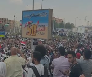 المظاهرات تزلزل المحافظات تأييداً لموقف مصر والرئيس السيسي من القضية الفلسطينية