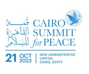 ننشر الفيديو التعريفى ولوجو قمة القاهرة للسلام 2023