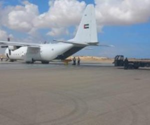 طائرات تحمل أطنانا من المساعدات.. مطار العريش قِبلة العالم لدعم غزة (فيديو)