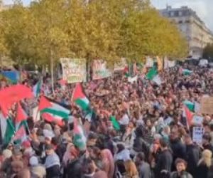مظاهرات حاشدة فى باريس تضامنا مع غزة.. تعرف على أهم الأحداث العالمية هذا المساء