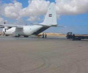مطار العريش يستقبل طائرة مساعدات بلجيكية تمهيدا لنقلها إلى قطاع غزة