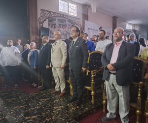 بدء المؤتمر الجماهيري للمرشح الرئاسي فريد زهران في الإسكندرية
