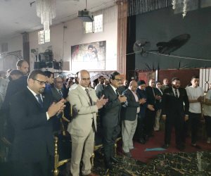 المرشح الرئاسي فريد زهران يصل مؤتمره الجماهيري في الإسكندرية (صور)