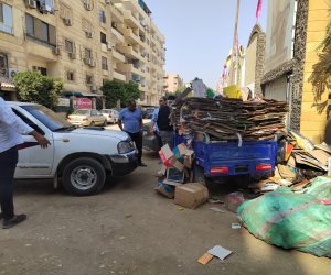 محافظة الجيزة: رفع 2300 حالة إشغال وتعديات بهضبة الأهرام (صور)