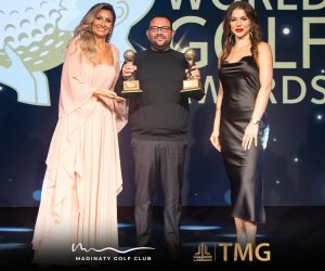 فوز جولف مدينتى بجائزة افضل ملعب جولف فى مصر وافريقيا من World Golf Awards 