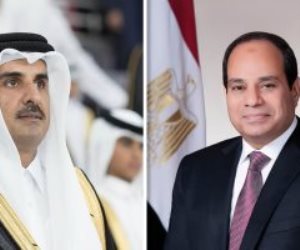 الرئيس السيسى وأمير قطر يعقدان جلسة مباحثات.. وتوافق على التنسيق بكافة المستويات