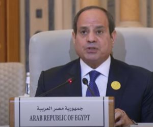 الرئيس السيسي يشدد على ضرورة إقامة دولة فلسطينية وعاصمتها القدس الشرقية