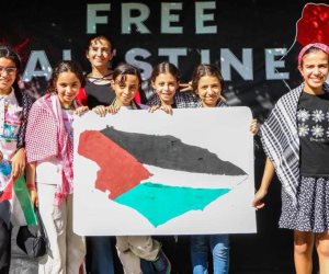 بالصور.. مدارس « سكيلز» الدولية تنظم وقفة تضامنية مع القضية الفلسطينية