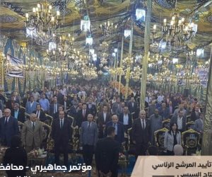 الحملة الرسمية لـ"السيسى" تواصل تسليط الضوء على المؤتمرات الداعمة والمؤيدة