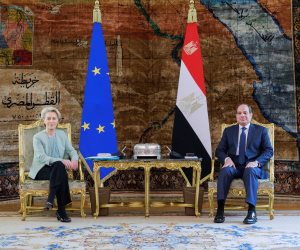رئيسة المفوضية الأوروبية تؤكد: نتفق مع مصر على مبدأ عدم تهجير الفلسطينيين