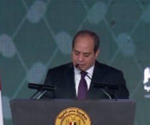 الرئيس السيسى: بذلنا جهودا صادقة لعدم التصعيد للحرب وعقدنا أول قمة دولية