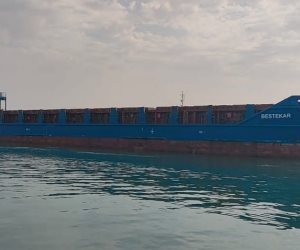 وصول السفينة التركية الثانية لميناء العريش وتقل 1500 من المساعدات الإنسانية للشعب الفلسطيني بغزة 