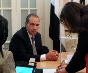 سفير مصر ببروكسل يؤكد سريان العملية الانتخابية بسهولة دون أي عوائق