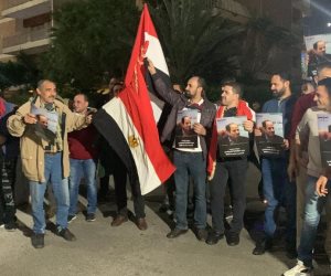 إقبال كثيف للمصريين على التصويت بانتخابات الرئاسة فى لبنان (فيديو)