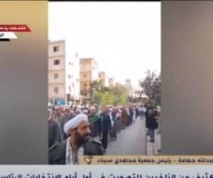 رئيس جمعية مجاهدى سيناء: المصريون شاركوا بالانتخابات للمحافظة على الاستقرار