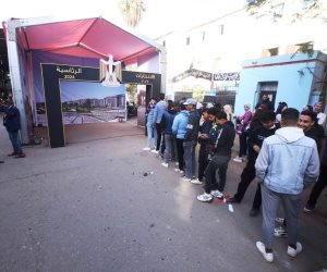 إقبال على لجان العباسية للتصويت فى انتخابات الرئاسة