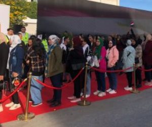 في العباسية.. احتشاد المواطنين أمام اللجان للإدلاء بأصواتهم بانتخابات الرئاسة 