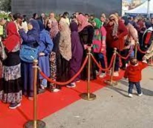 توافد كثيف على مراكز الاقتراع بطنطا فى اليوم الثانى من الانتخابات